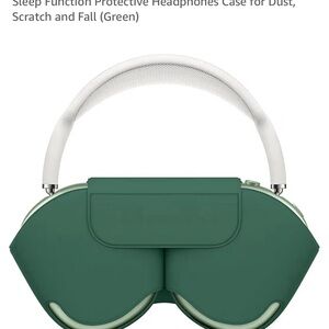 Green Protective Headphones Case
